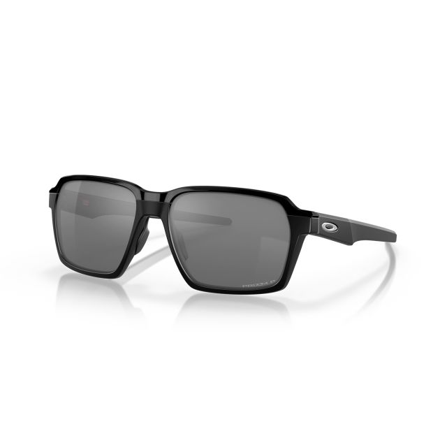 Oakley Parlay Sunglasses Matte Black Frame Prizm Black Polarized Lenses