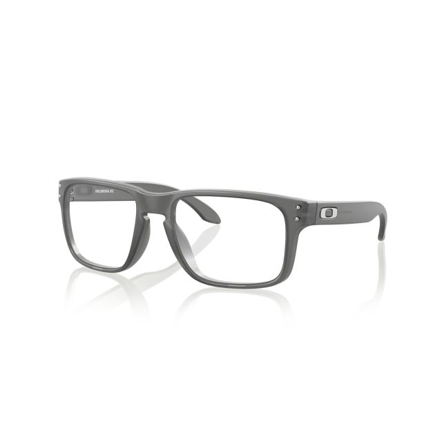 Oakley Holbrook™ Sunglasses Satin Grey Smoke Frame Clear Lense