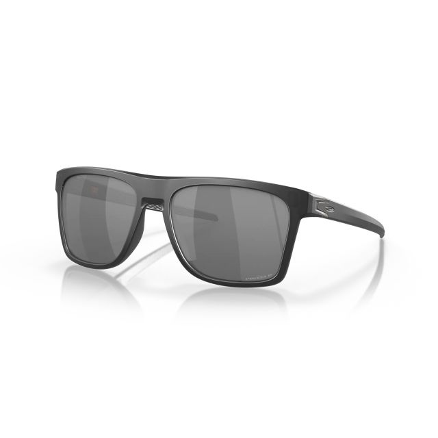 Oakley Leffingwell Sunglasses Matte Black Ink Frame Prizm Black Polarized Lense