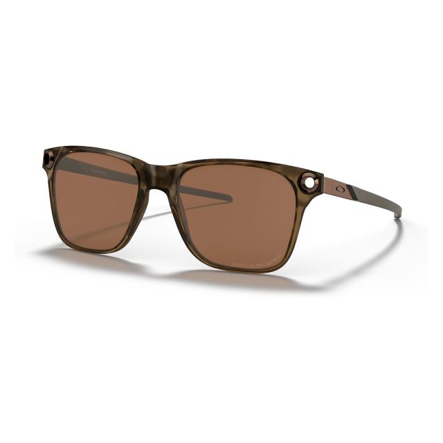 Oakley Apparition Sunglasses Brown Tortoise Frame Tungsten Iridium Polarized Lens