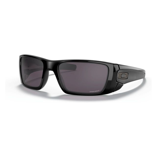 Oakley Fuel Cell Sunglasses Polished Black Frame Prizm Grey Lens