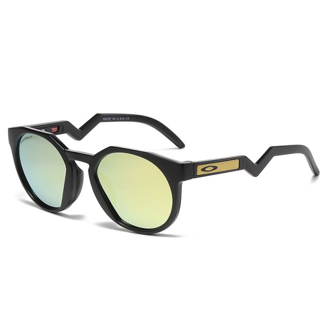 Oakley HSTN Sunglasses OO9464A Black Frame Prizm Gold Lense