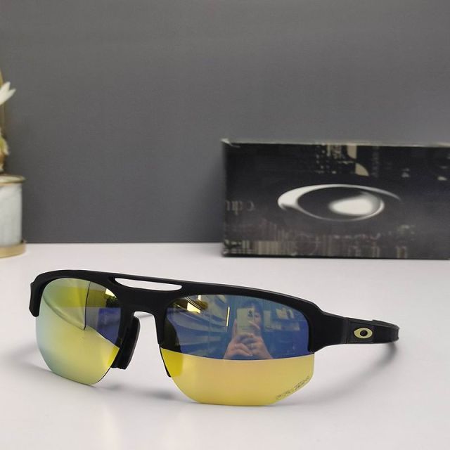 Oakley Mercenary Sunglasses Matte Black Frame Prizm Gold Lenses