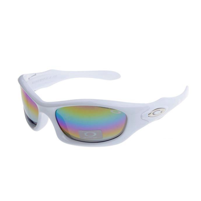 Oakley Monster Dog Sunglasses Polished White/Fire Iridium