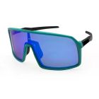 Oakley Sutro Sunglasses OO9406 Black Green Frame Prizm Blue Lens